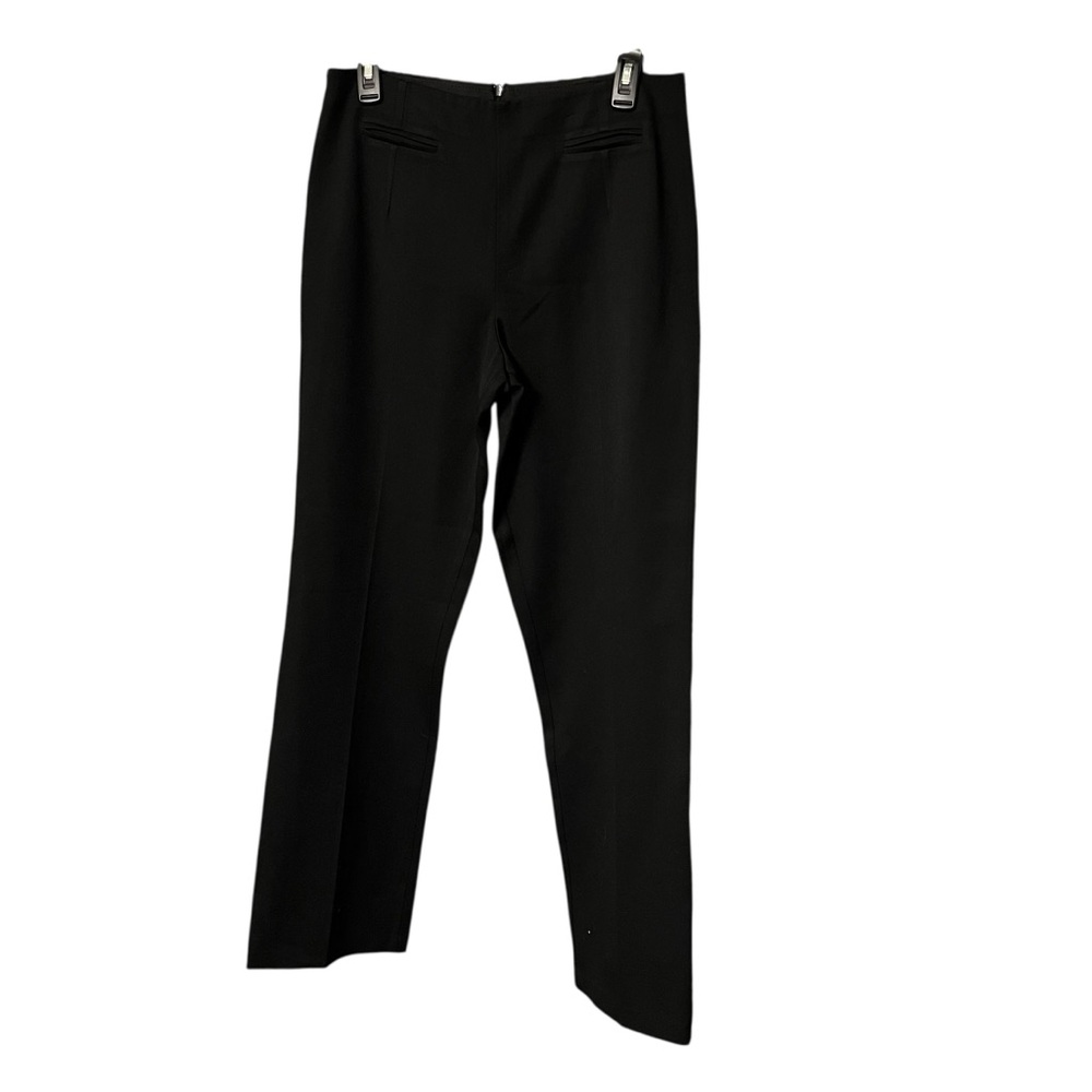 Equestrian Design size medium 8-10 black wide leg dress pants